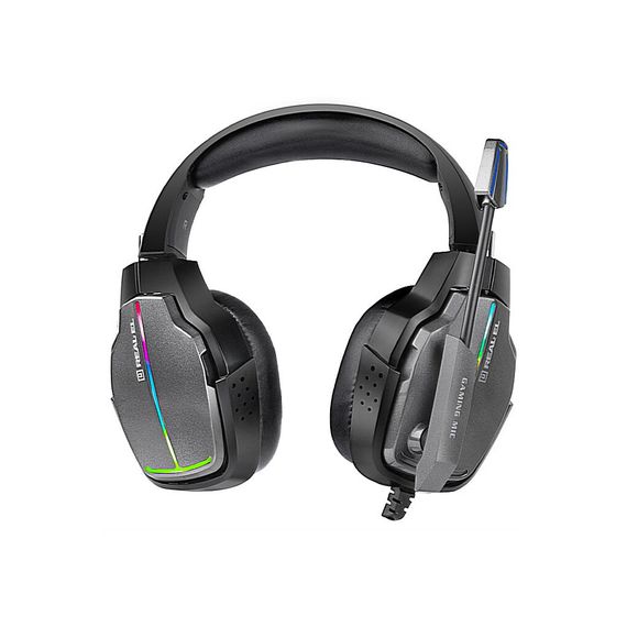 Навушники REAL-EL GDX-7680 Black | Зображення 1