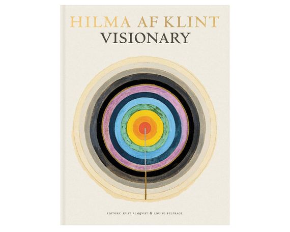 Книга з абстрактними роботами художниці Хільми аф Клінт. Hilma af Klint: Visionary