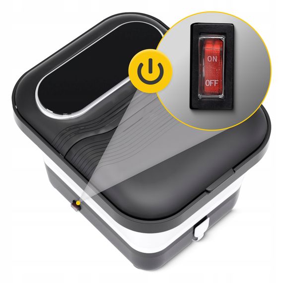 Ванна для ніг гідромасажна 4FIZJO Evo+ складана 500 Вт гідромасажер для ніг (P-5905973404037) | Зображення 3