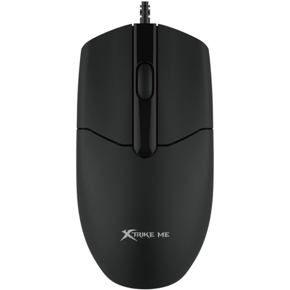 Комплект дротовий XTRIKE ME MK-207 UA (клавіатура + мишка 1000dpi) USB, чорний | Зображення 1