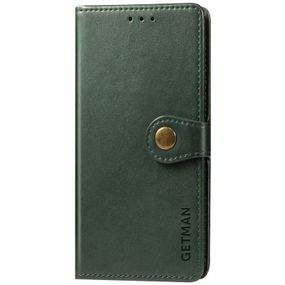 Шкіряний чохол-книжка GETMAN Gallant (PU) для Samsung Galaxy A05 Зелений
