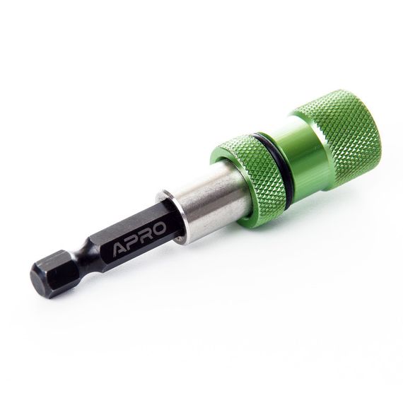 Магнитный держатель с ограничителем для насадок 1/4 (70мм) APRO