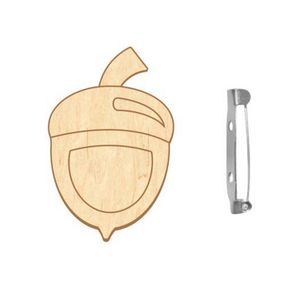 Заготовка брошки для розфарбовування "Маленький жолудь" FDZB-106