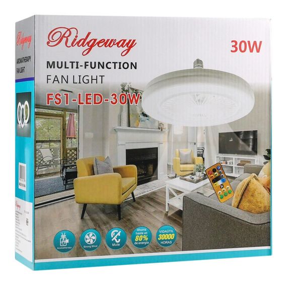 Лампа Кільцева з вентилятором FS1-LED-30W E27 | Зображення 1