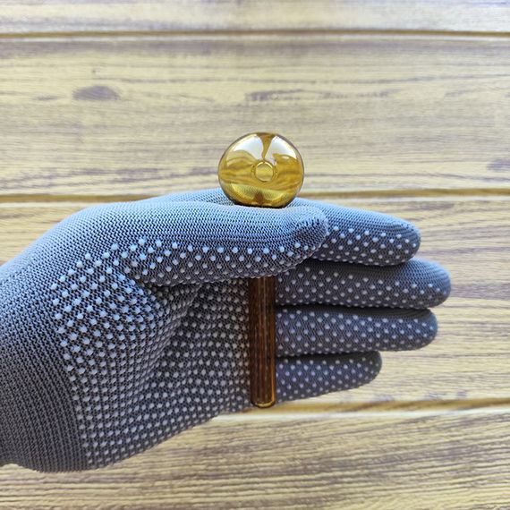 Стеклянная трубка Sphere Oil Orange | Зображення 2