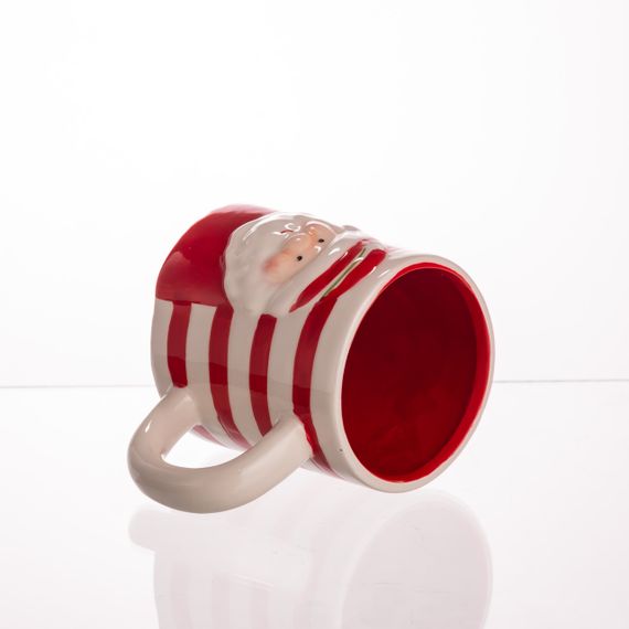 Новорічна порцелянова чашка 350 (мл) Санта CR-1-35 | Зображення 3