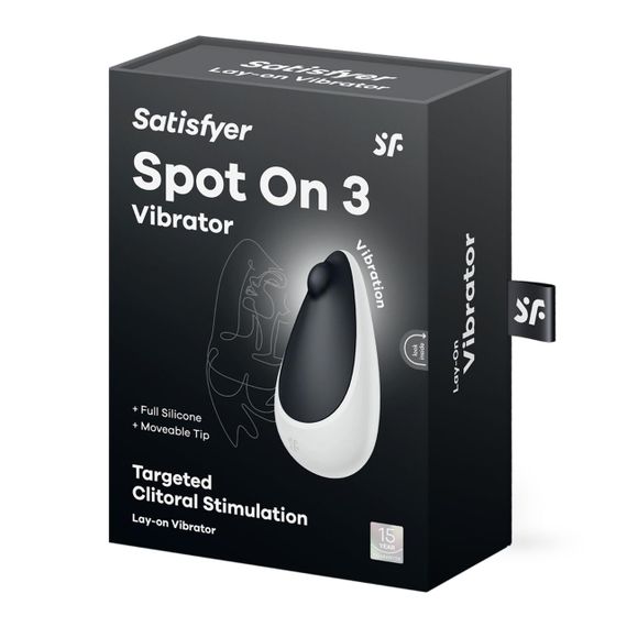 Вібратор Satisfyer Spot On 3 Black, компактний та потужний, 12 режимів Sex Aura | Зображення 4