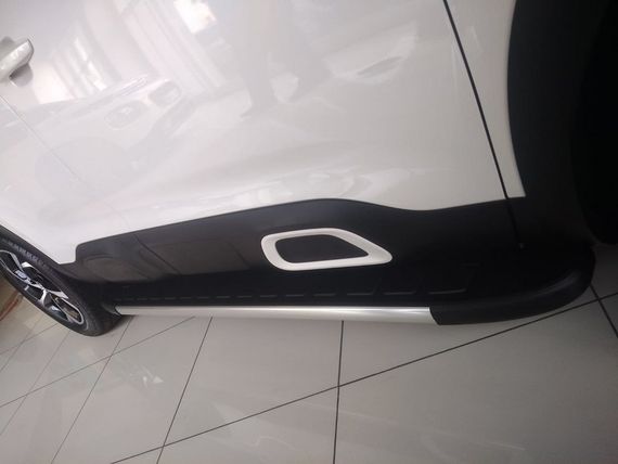 Боковые пороги Duru (2 шт., алюминий) для Peugeot 3008 2016-2024 гг | Зображення 5