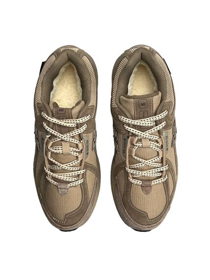 Чоловічі зимові кросівки  New 1906R Beige Brown Fur , В'єтнам | Зображення 3