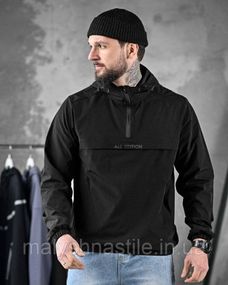 Анорак  Ale Edition  black  ДЛ6263