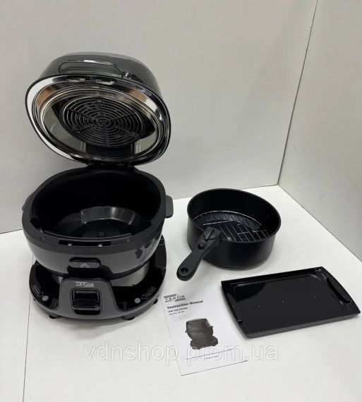 Смарт-Аерофритюрниця з функцією обертання на 18 програм Zepline ZP-140 10літрів 4000Вт | Зображення 4