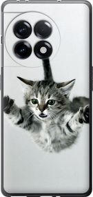 Чехол на OnePlus 11R Летящий котёнок "2322u-2939-17620"
