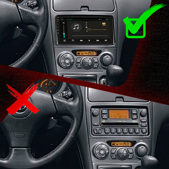 Штатная магнитола 9" Lesko для Toyota Celica VII (T230) Рестайлинг 2002-2006  1/16Gb/ Wi-Fi Optima Тойота | Зображення 2