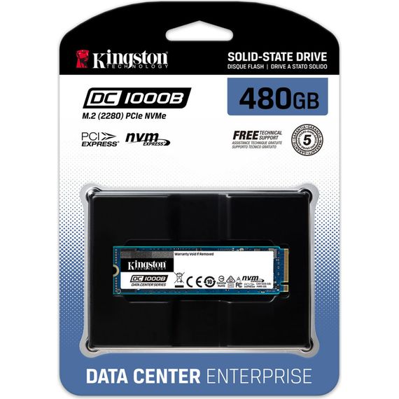 Накопичувач SSD M.2 2280 480GB Kingston (SEDC1000BM8/480G.) | Зображення 2