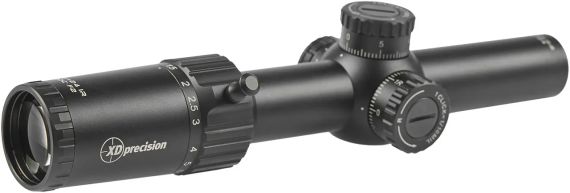Приціл оптичний XD Precision Black-C.Q.B F2 1-6x24 сітка BDC | Зображення 3