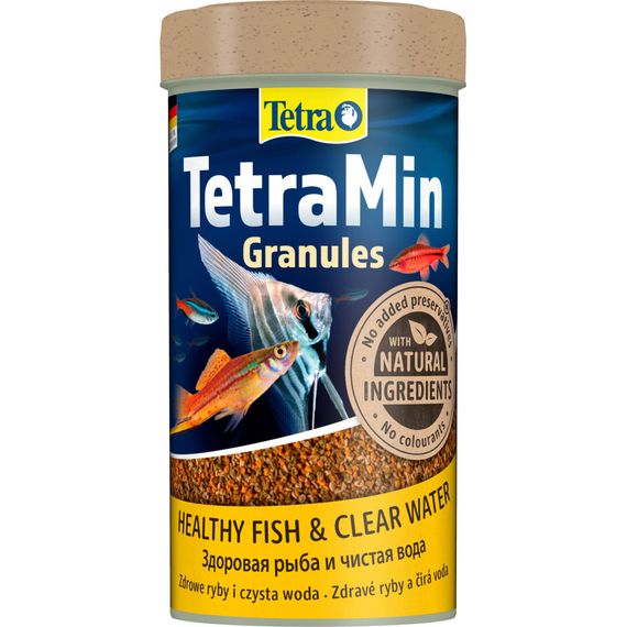 Корм Tetra Min Granules для акваріумних рибок гранули 100 г/ 250 мл