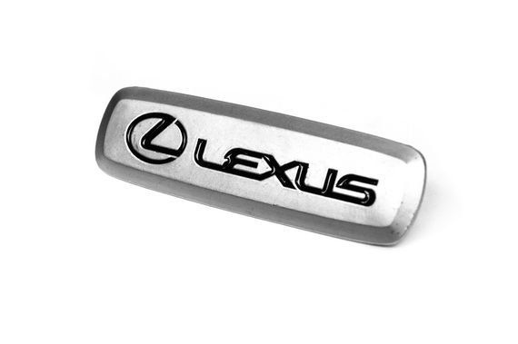 Алюминиевый шильдик для ковриков (1 шт) для Тюнинг Lexus | Зображення 1