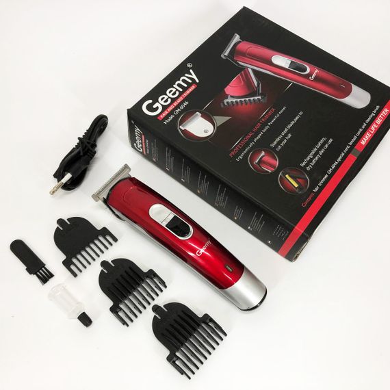 Машинка для стрижки з потужним акумулятором, Машинка для стрижки волосся без шуму NX-60 | Зображення 5