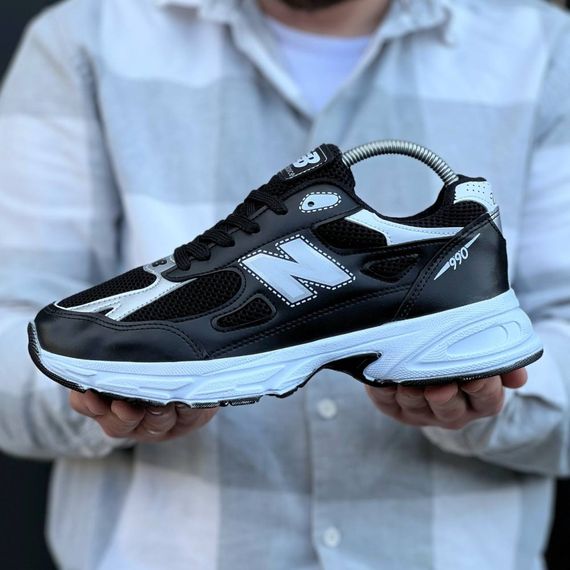 Кросівки New Balance весна/літо колір чорний, білий | Зображення 6
