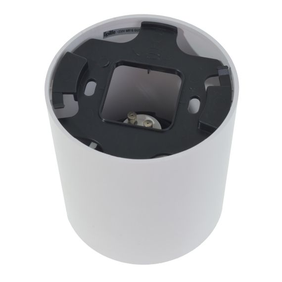 Подсветка тубус накладная AL-709/1 GU5.3 BK/WH MR16 | Зображення 8