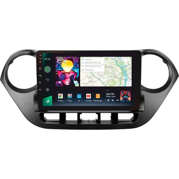 Штатна магнітола Sigma PRO 98128 2K 8+128 Gb Hyundai i10 2013-2016 9" (L1)