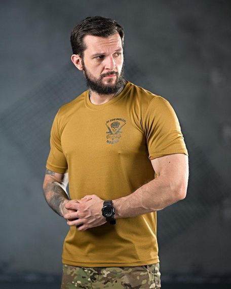 Тактична футболка з терморегуляцією Не сси coyot ПП4698 | Зображення 2