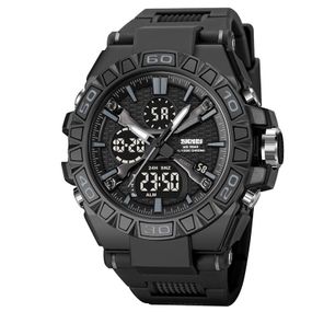 Водонепроницаемые часы с гарантией SKMEI 2220BK, Мужские водостойкие кварцевые часы SY-34