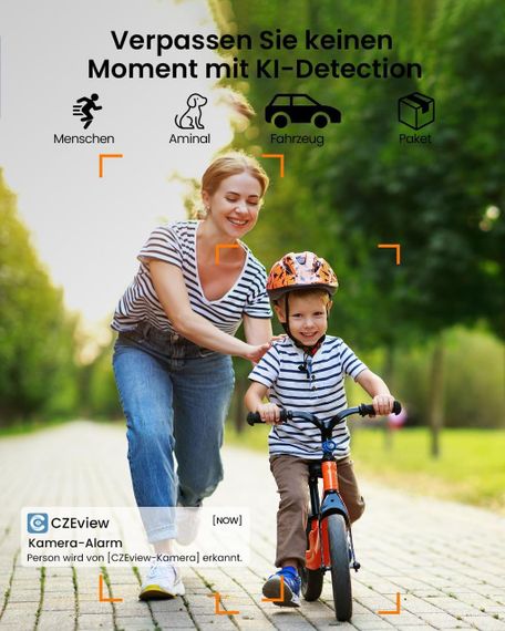 Вулична камера відеоспостереження WiFi бездротова з акумулятором 2K 3MP IP65 виявлення руху нічне бачення двосторонній звук | Зображення 3