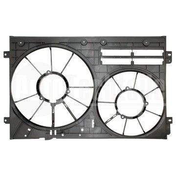 Диффузор радиатора VW Caddy 03-, AutoTechteile, 312 1064, 1K0121207BB