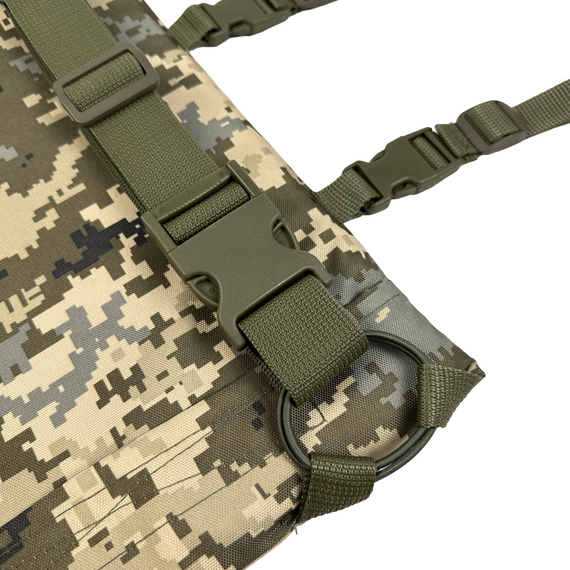 Каремат п'ятиточка односекційна Kiborg П-1 Оксфорд Піксель | Зображення 2