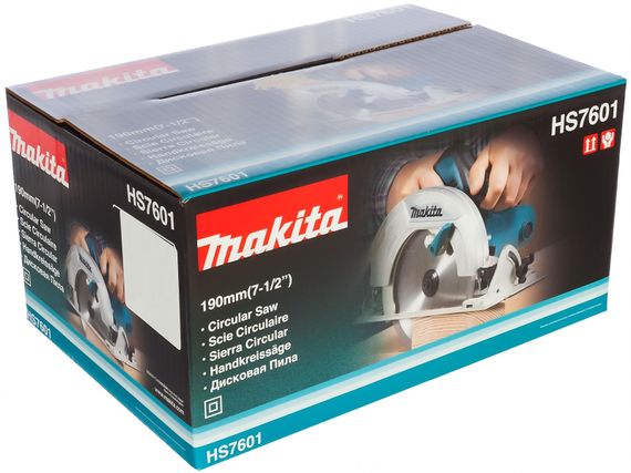 Пила дискова ручна Makita HS7601 (190 мм, 5200 хв-1, 66 мм, 1200 Вт) | Зображення 5