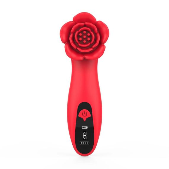 Розкішний вібратор для клітора Loviss Tona Rose Vibrator, у вигляді троянди, 9 режимів Sex Aura | Зображення 1