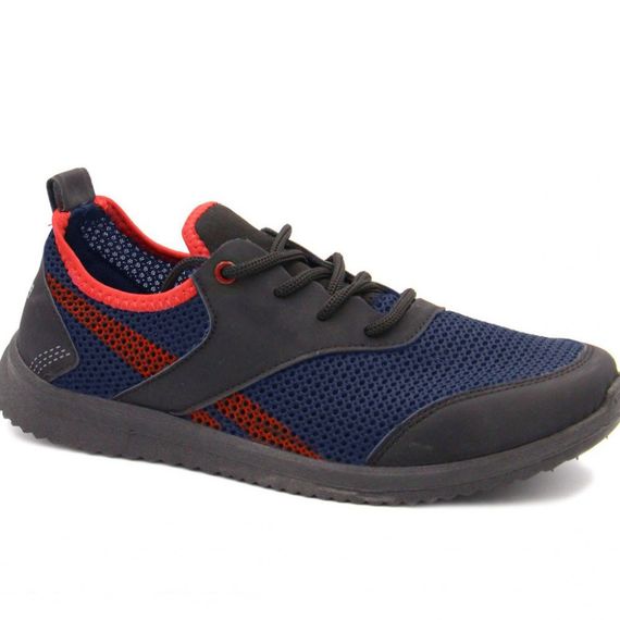 Чорні чоловічі кросівки літні 43 размер, Кросівки чоловічі сітка, Кросівки під джинси ZX-134 для чоловіків | Зображення 3