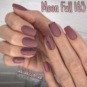 Гель-лак Moon Full №165 геліотроп бузковий 8мл