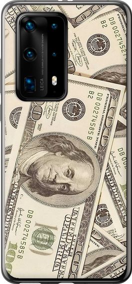 Чехол на Huawei P40 Pro Plus Доллары "3016u-1917-17620"