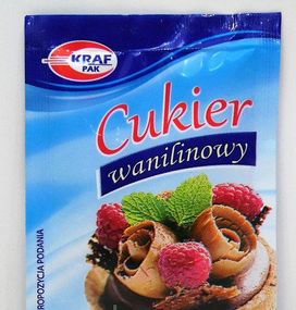 Ванільний цукор Kraf Pak, у пакетиках16 г (Польща)
