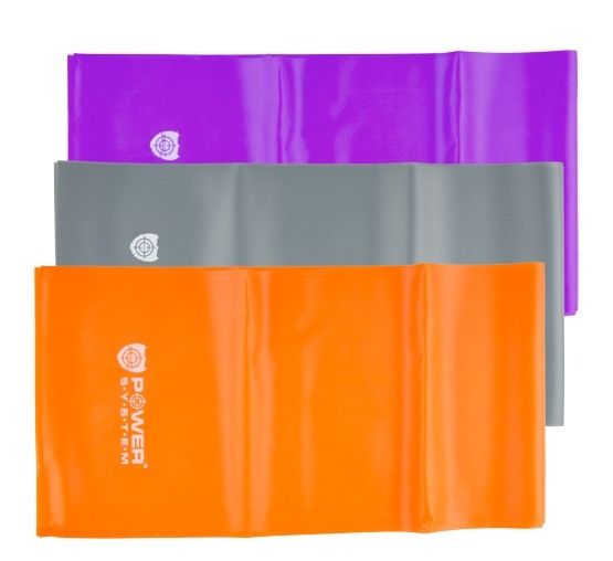 Стрічка-еспандер для спорту та реабілітації Power System PS-4007 Resistance Band Set 3шт.