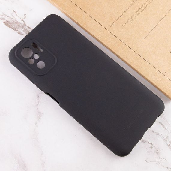 TPU чехол Molan Cano Smooth для Xiaomi Redmi Note 10 / Note 10s Чорний | Зображення 2