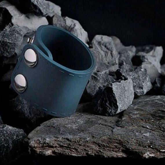 Эрекционное кольцо в форме ремешка Boners Ball Strap синее, L Sex Aura | Зображення 1