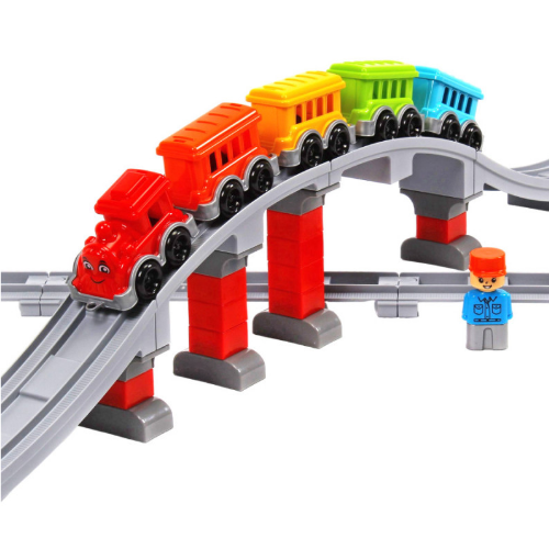 Іграшка Конструктор Залізниця Технок 1300 | Зображення 5