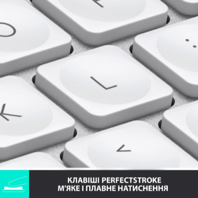 Клавіатура Logitech MX Keys Mini Minimalist Wireless US Pale Grey (920-010499) | Зображення 5