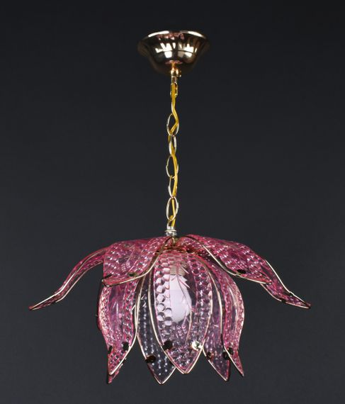 Люстра підвісна на 1 лампочку 27796 Золото 25-40х35х35 см.