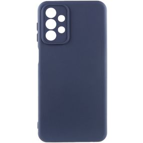 Чехол Silicone Cover Lakshmi Full Camera (AAA) для Samsung Galaxy A32 (A325F) 4G Full camera, Темно-синій/Midnight blue