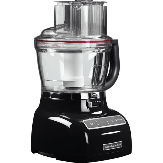 Кухонный комбайн - процессор KitchenAid 5KFP1335EOB, 3.1 л, чёрный | Зображення 3