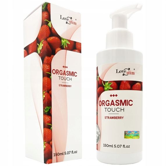 Гель масажний Love Stim ORGASMIC TOUCH STAWBERRY 150 мл | Зображення 2