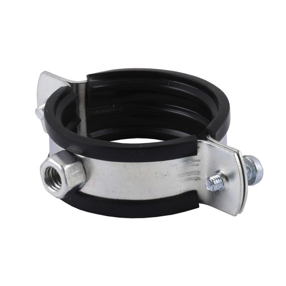 Хомут трубный 85 мм 3 дюйма с гайкой M6 без шпильки | Зображення 1