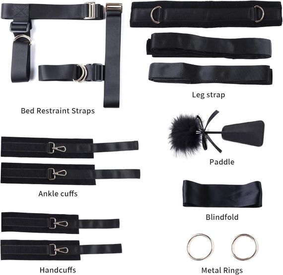 БДСМ-набір LOCKINK YEAHWOW Bed Restraint set sexstyle | Зображення 6