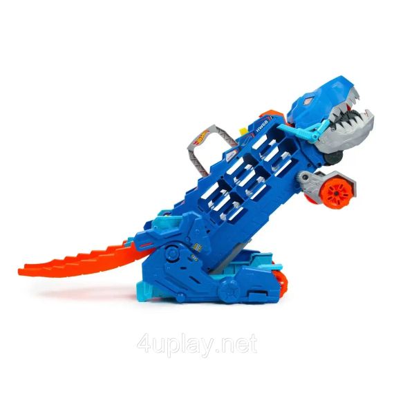 Мега-транспортер Хот Вилс Невероятный Ти-Рекс Оригинал Hot Wheels Ultimate T-Rex Transporter | Зображення 2