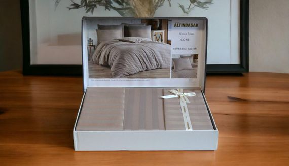 Постільна білизна Altinbasak Satin 160 х 220 см Always Core | Зображення 1