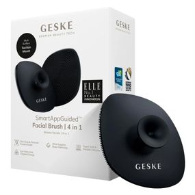 Щетка для лица GESKE Facial Brush 4в1 с держателем white, Черный